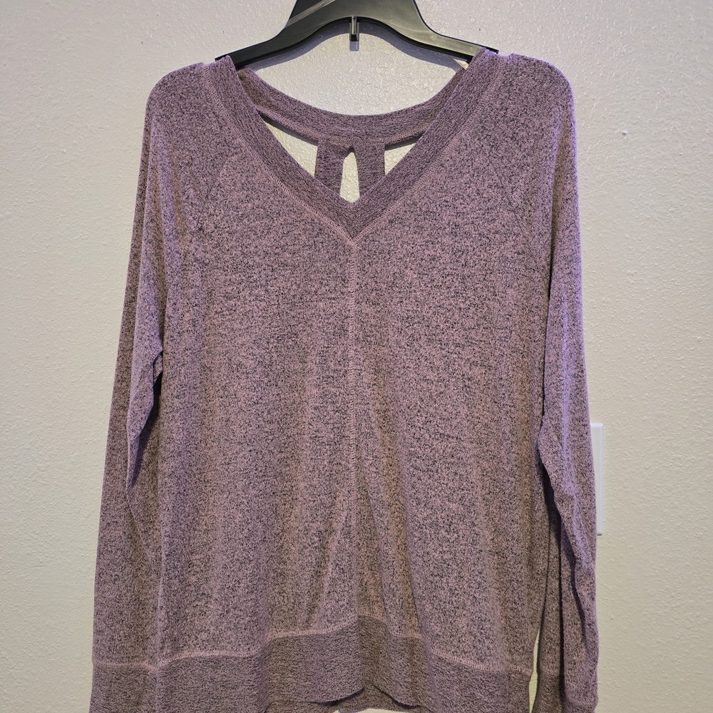 Maurices Lavender Long Sleeve Top